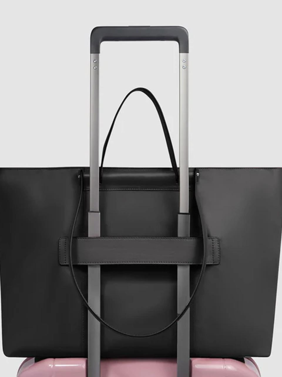 shopping tessuto e pelle CA6336W92 NERO PIQUADRO 