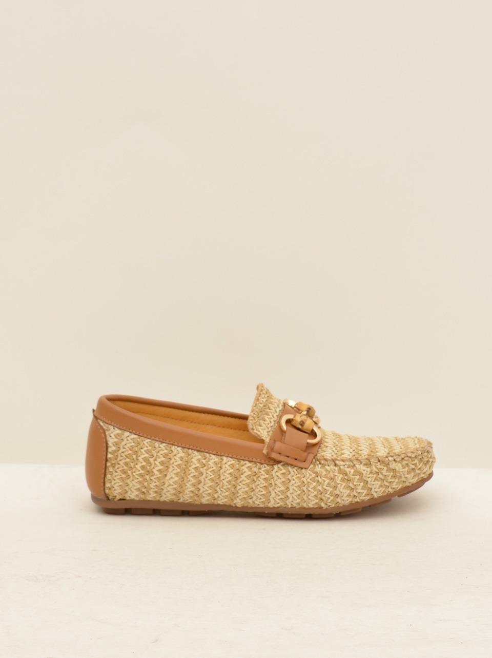 mocassino con accessorio 9363 BEIGE VITTORIA MENGONI 