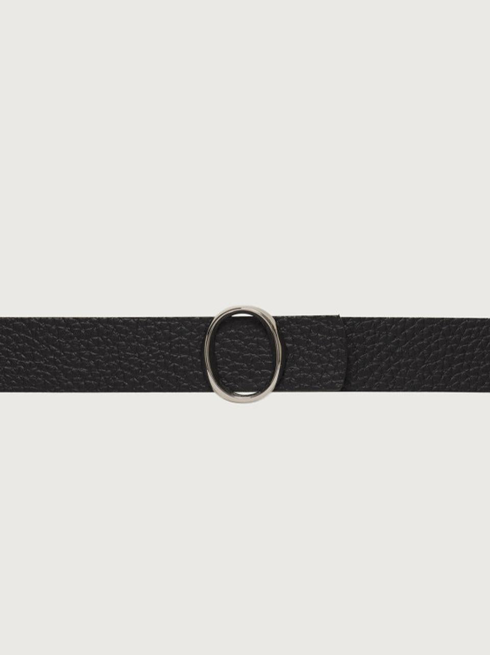 cintura  o reversibile in soft h 3,5cm D10419 SABBIA ORCIANI 