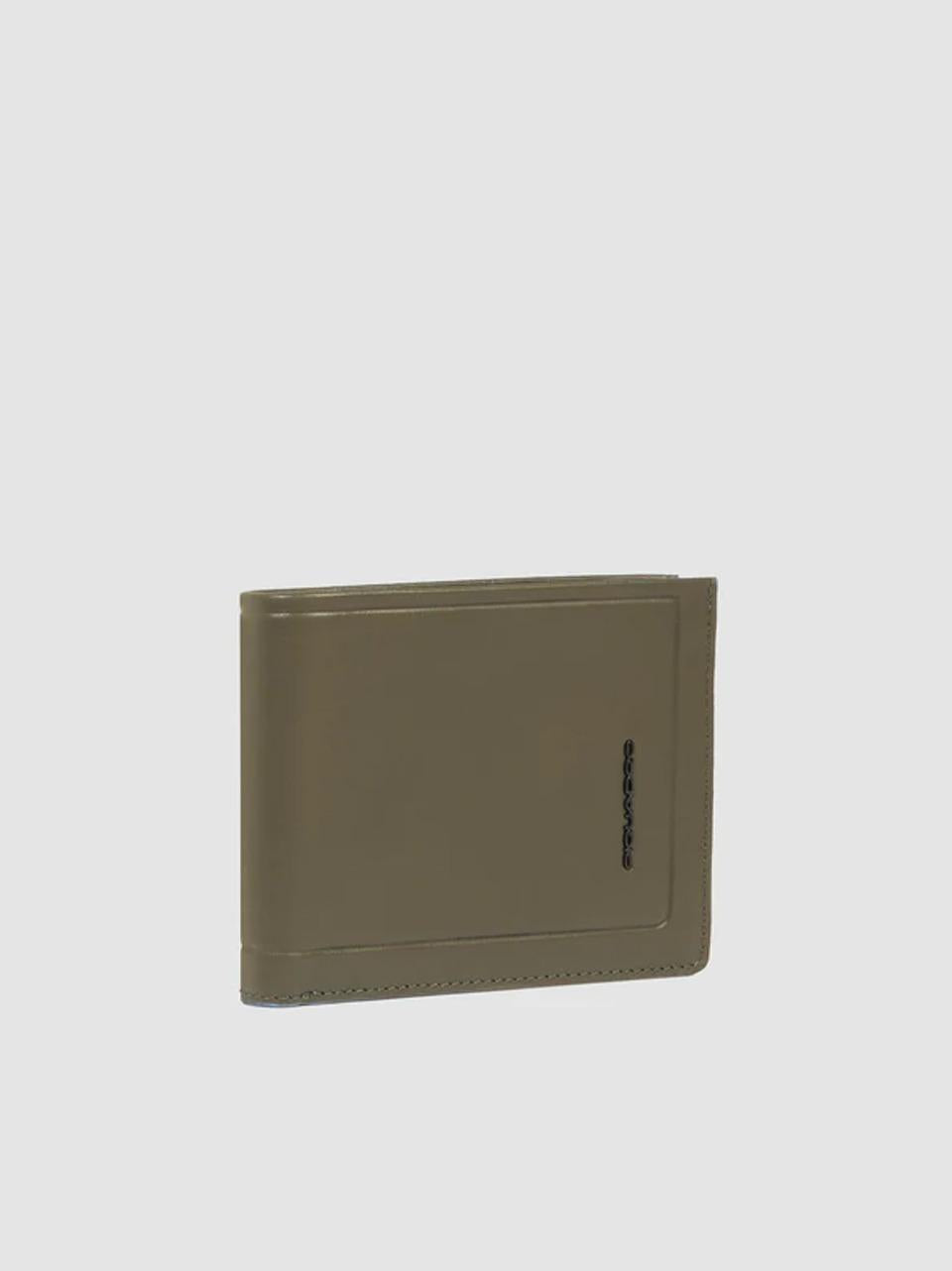 portafogli con portamonete grande PU257S138 VERDE PIQUADRO 