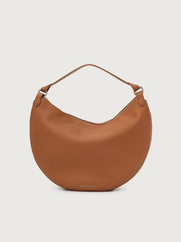 borsa dumpling large B02184SOFT CUOIO ORCIANI 