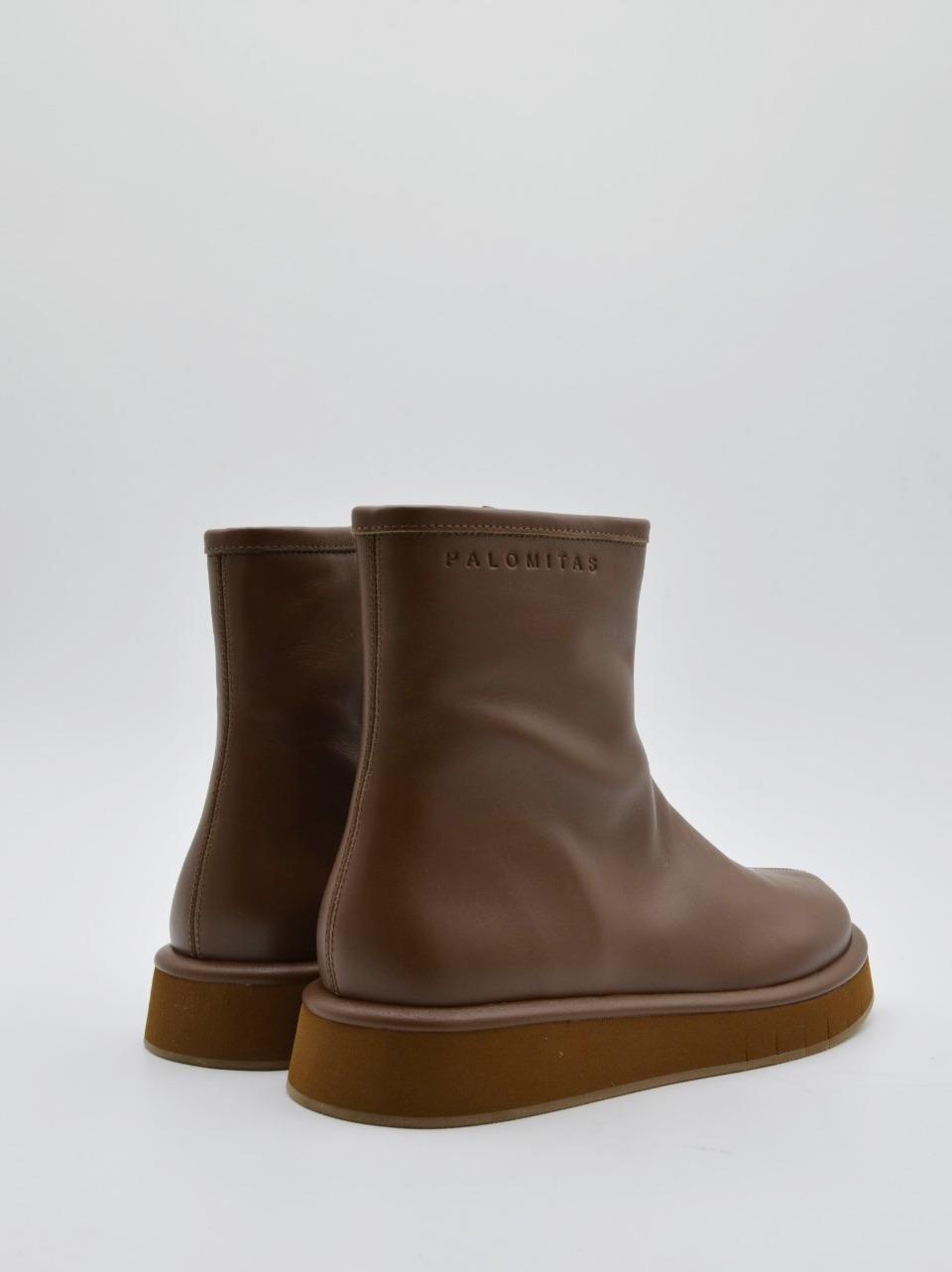 stivalecon zip interna 1102 CUOIO PALOMITAS by paloma barcelo 