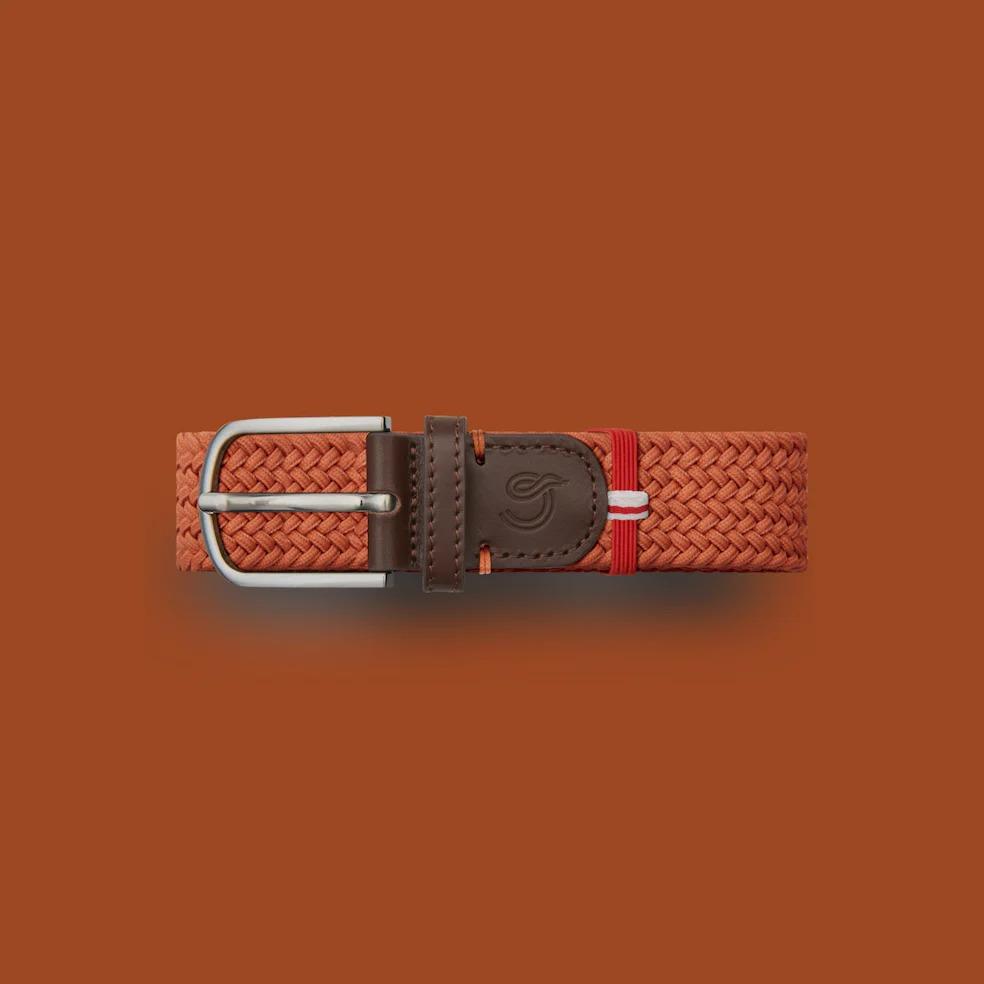 contura elasticizata intrecciata ST-MORITZ ARANCIO LA BOUCLE 