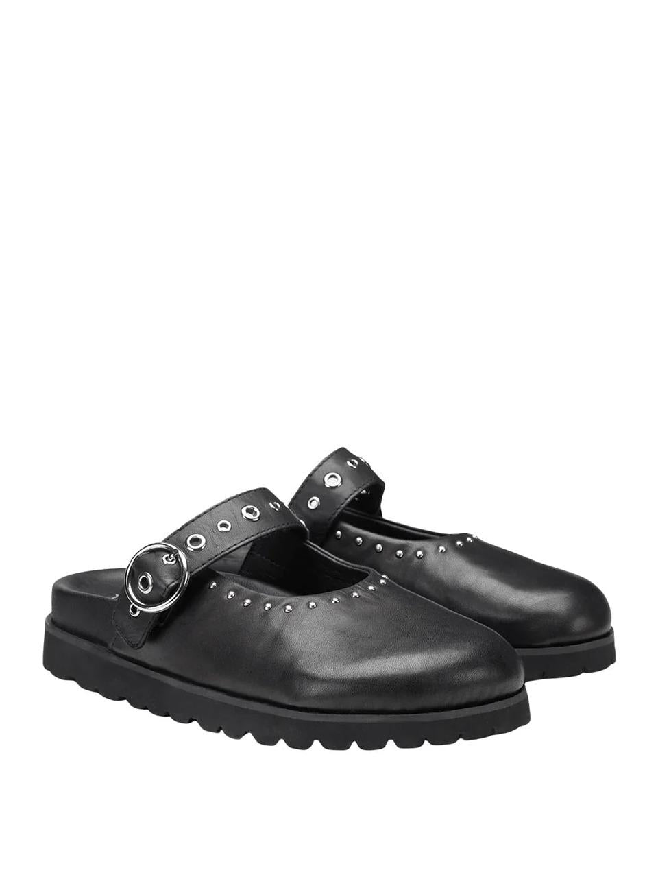 sabot con borchie CLW446700 NERO CULT 