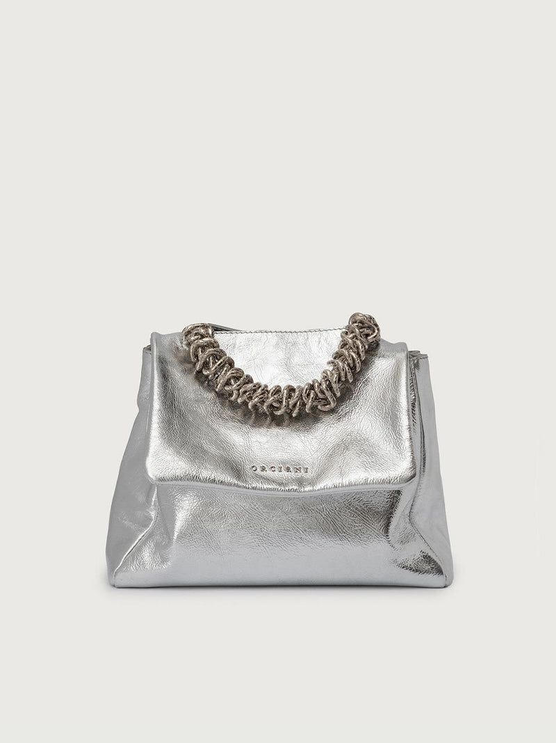 borsa sveva piccola metal B01999METAL ARGENTO ORCIANI 