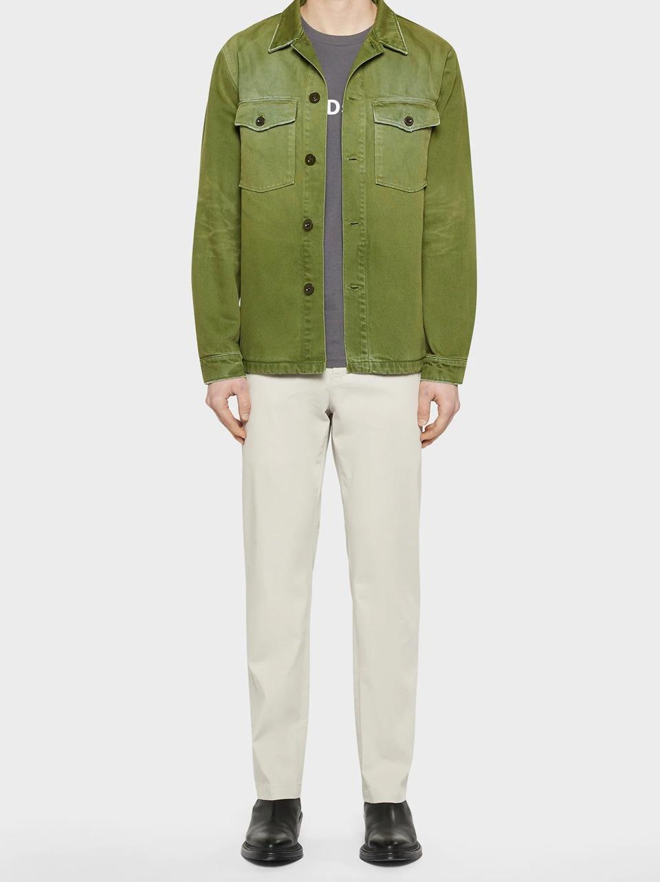 pantalone in gabardina a stringere off OFF 2TS0050 004 DEPARTMENT FIVE 