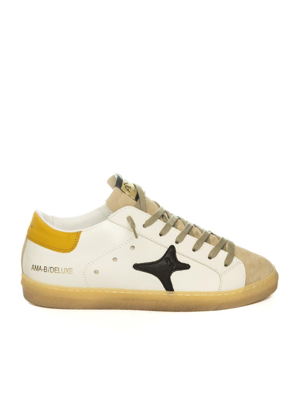 sneakers 4024 BIANCO SABBIA AMA brand 