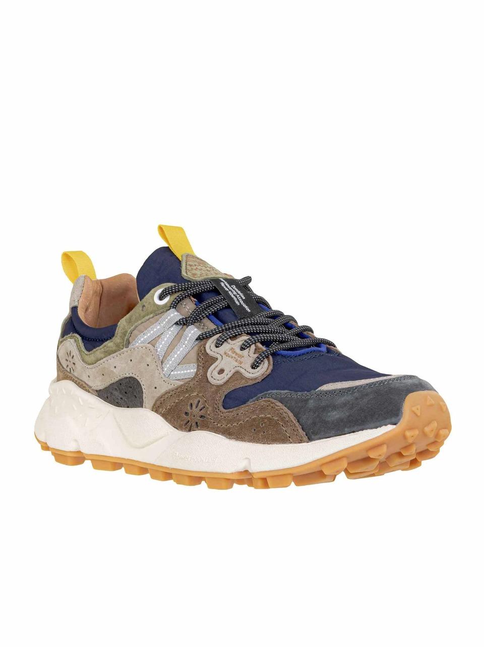 sneakers yamano 3 YAMANO33B06 BLU TAUPE FLOWER MOUNTAIN 