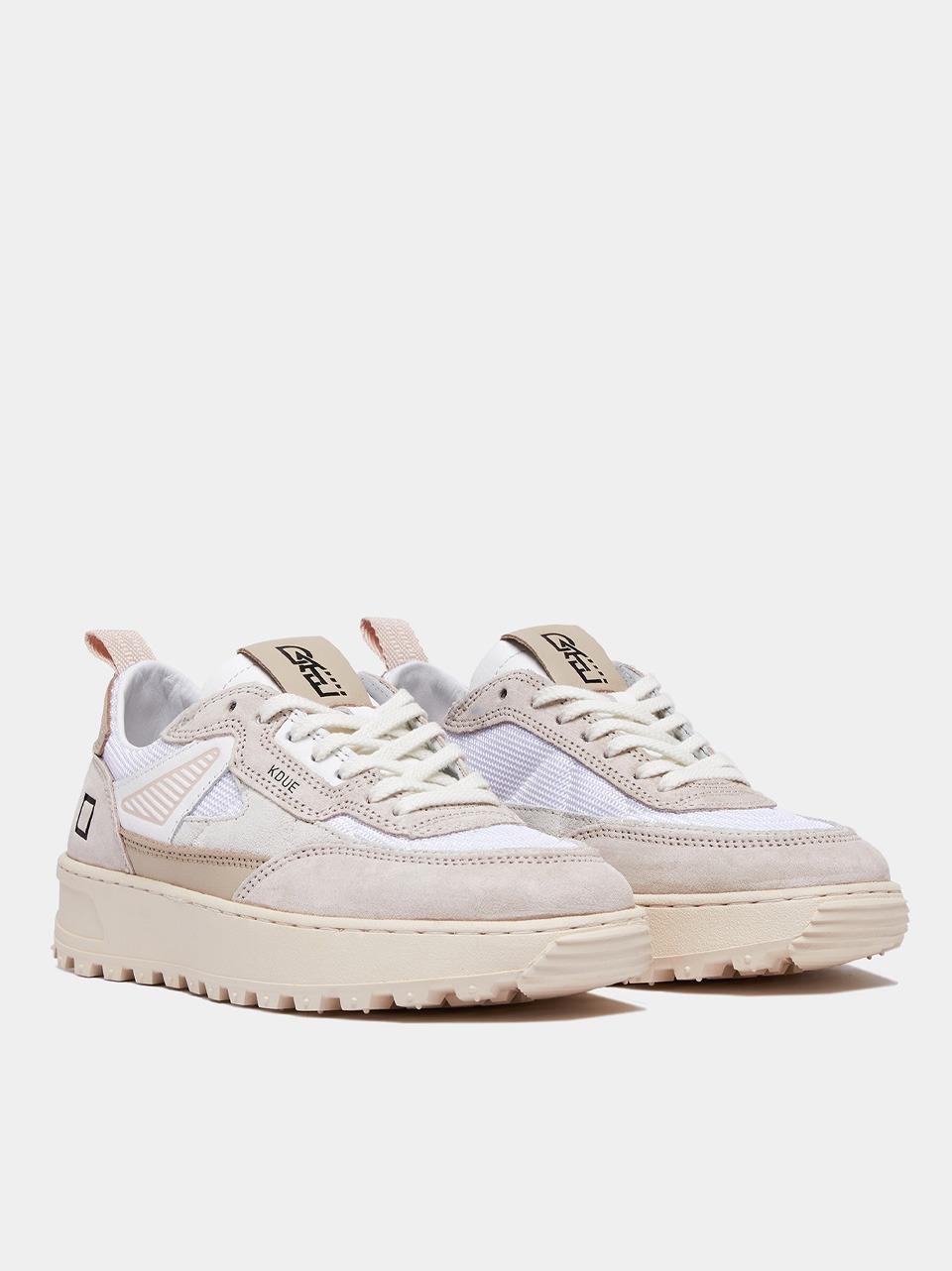sneakers k2 W411-K2-ODWP BIANCO\BEIGE D.A.T.E 