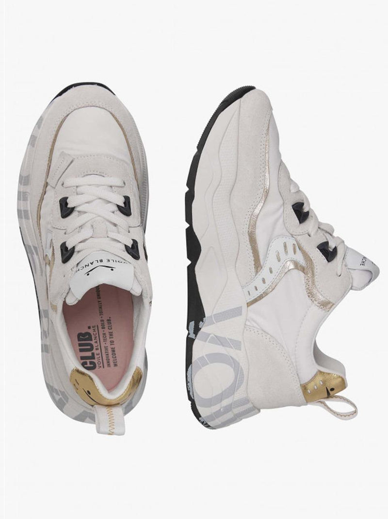 sneakers club 105 CLUB 105-1N03 WHITE PLATINUM VOILE BLANCHE 