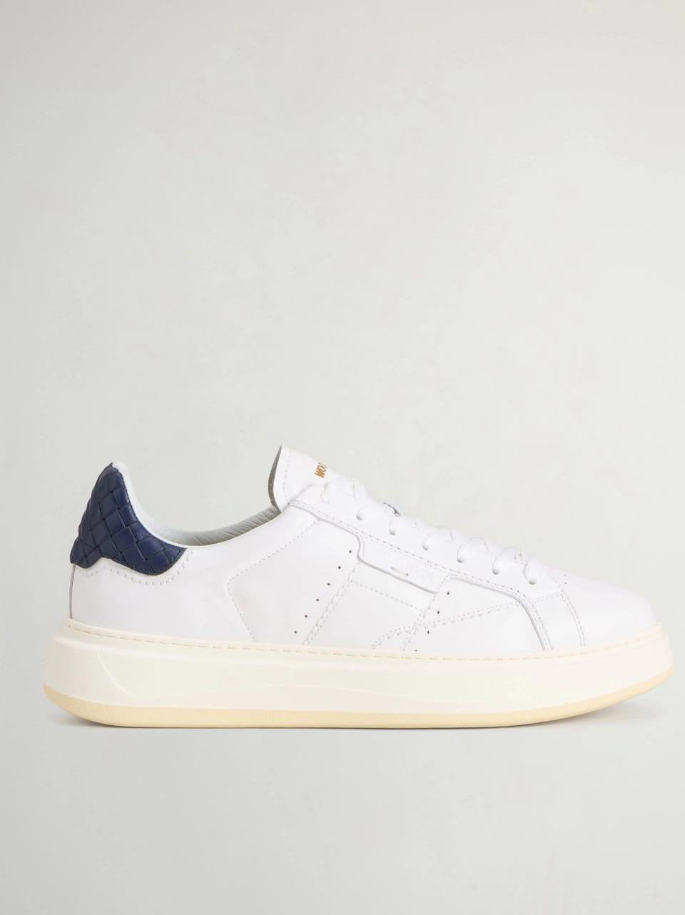 sneakers M261.011.C10.A2 BIANCO BLU WOOLRICH 
