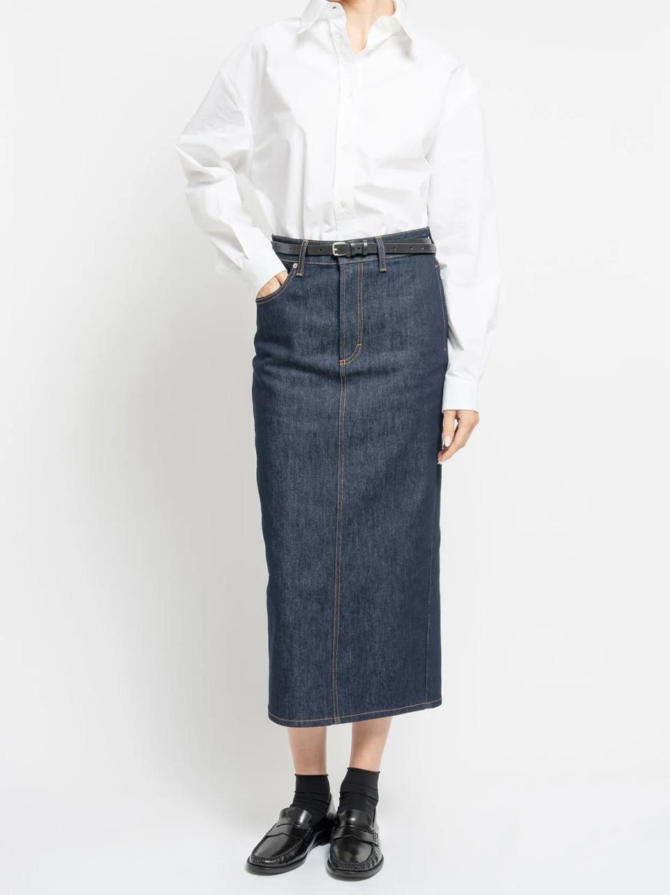longuette denim BRAID DS DEPARTMENT FIVE 