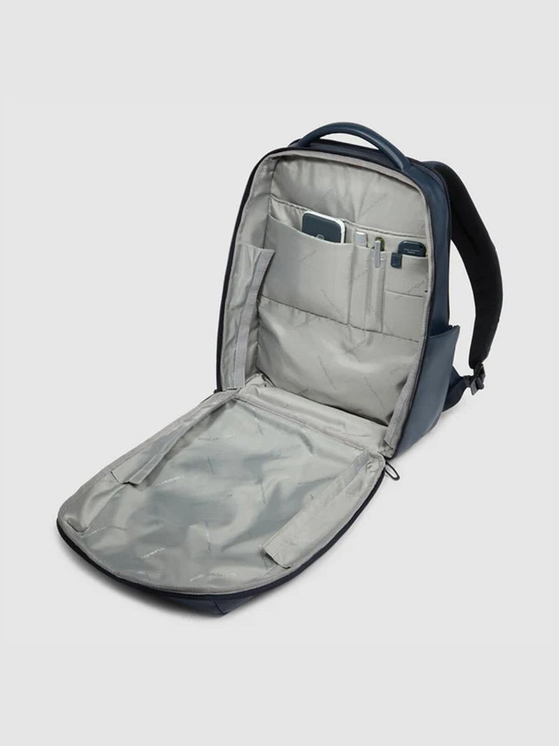 cartella 14'' zip verticale CA6766W137 BLU PIQUADRO 