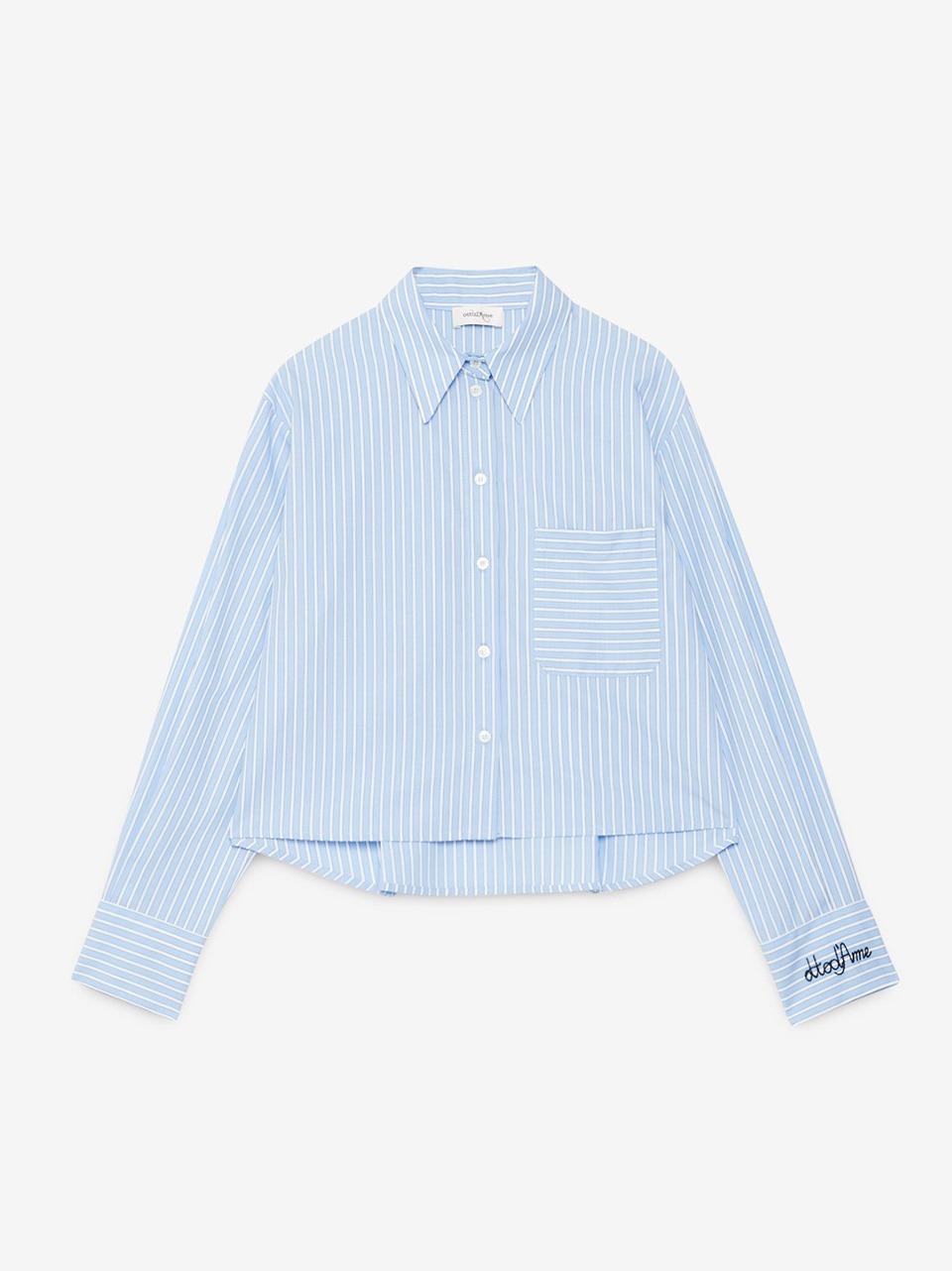 camicia righe BC5158 C ottod'ame 