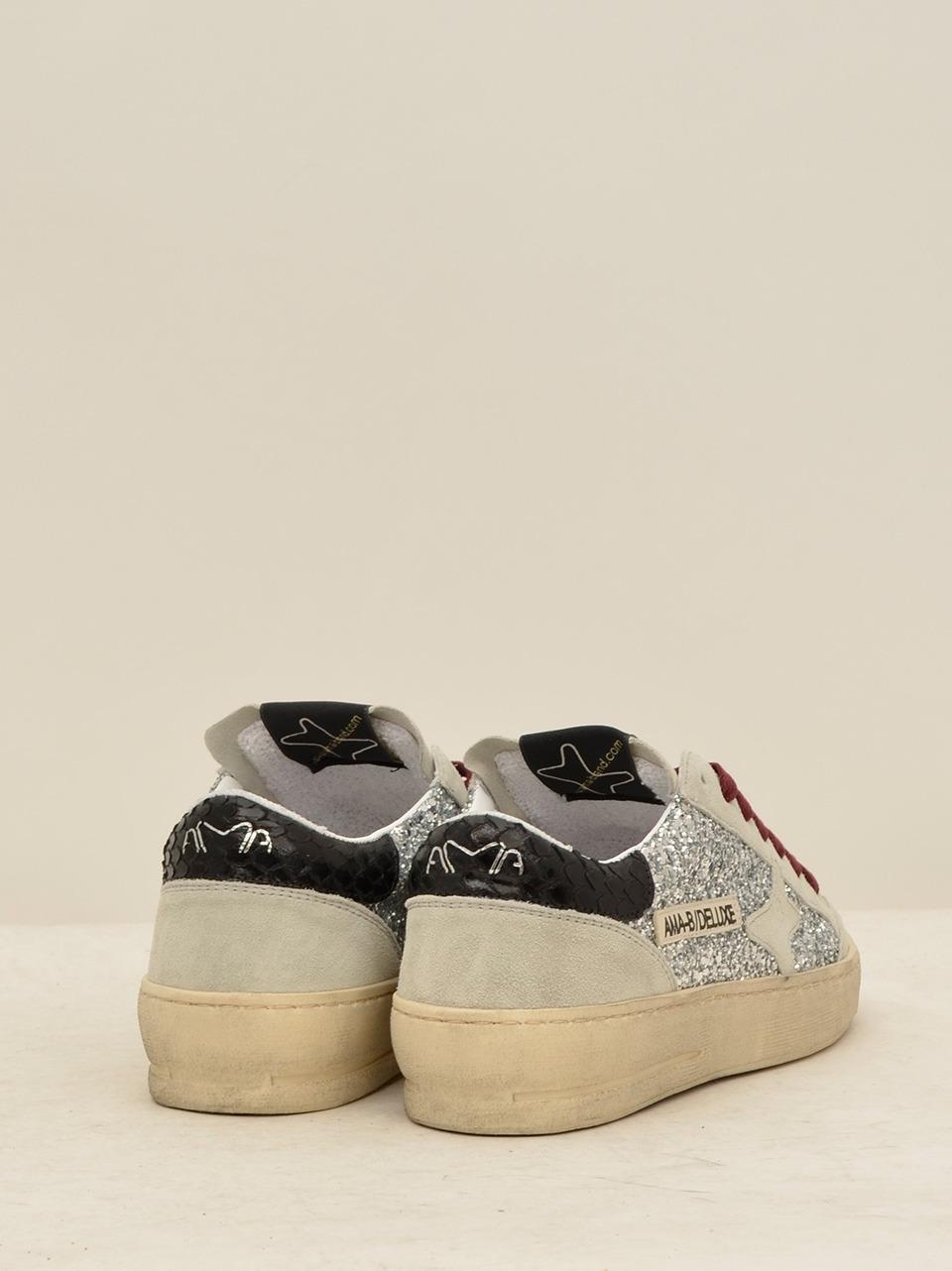 sneakers  slam 2939 ARGENTO AMA brand 