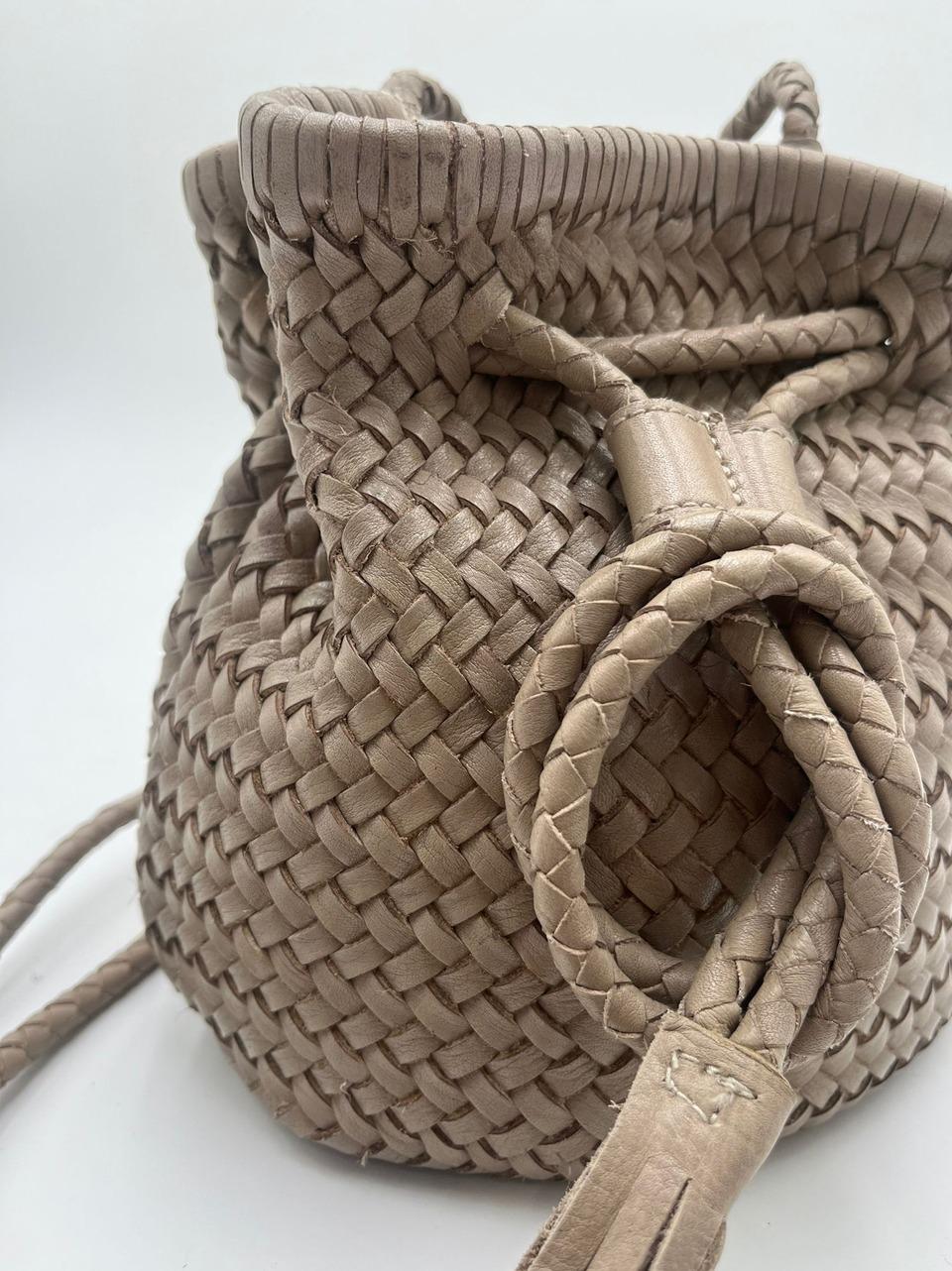 borsa secciello intrecciato 1105 SAND REHARD 
