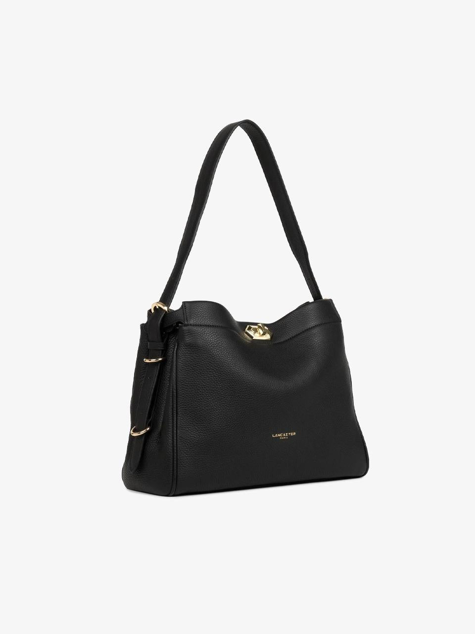 borsa shopping con chiusura 572106 NERO LANCASTER 