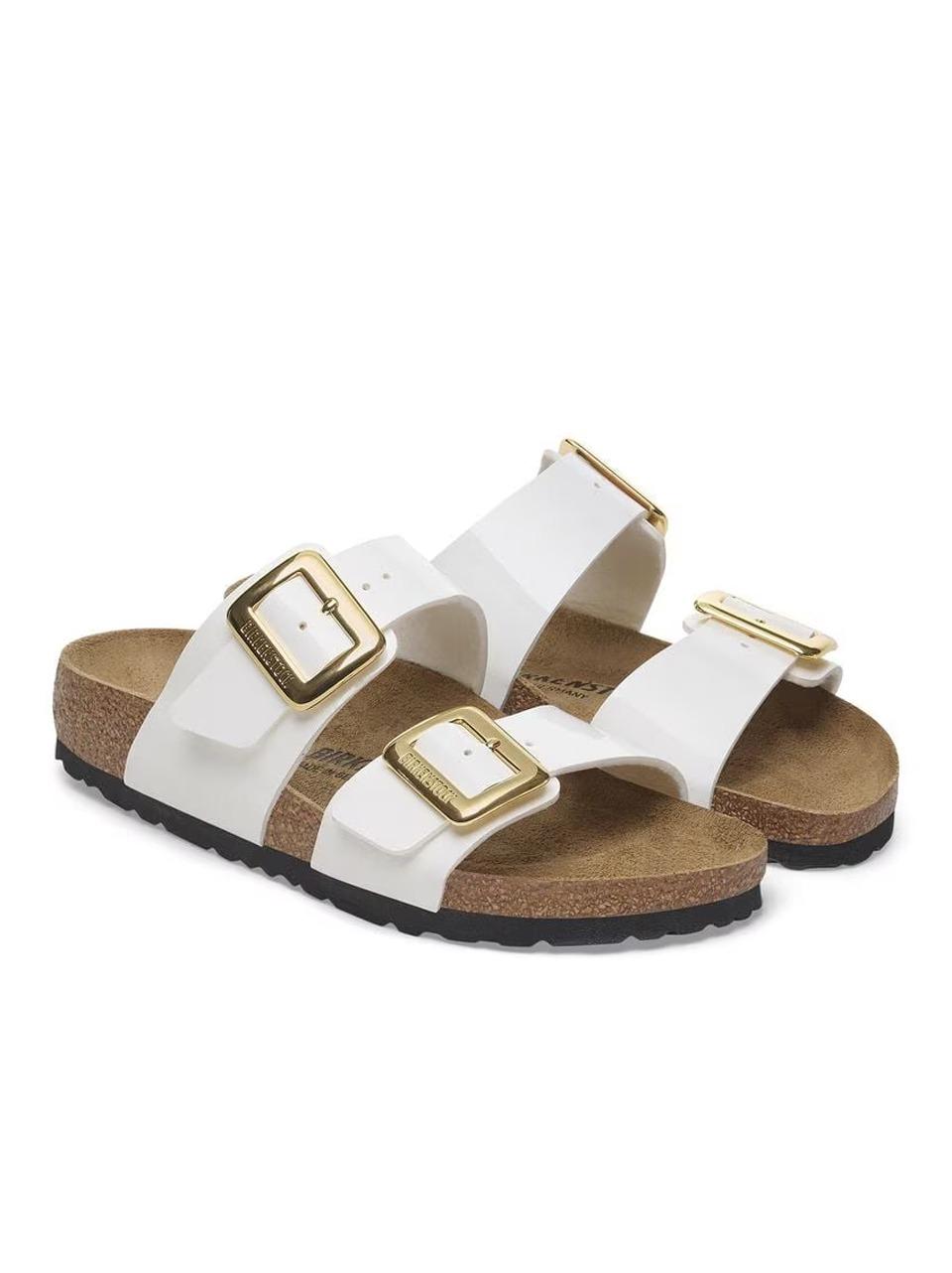  SYDNEYBUCKLE1029438 WHITE BIRKENSTOCK 
