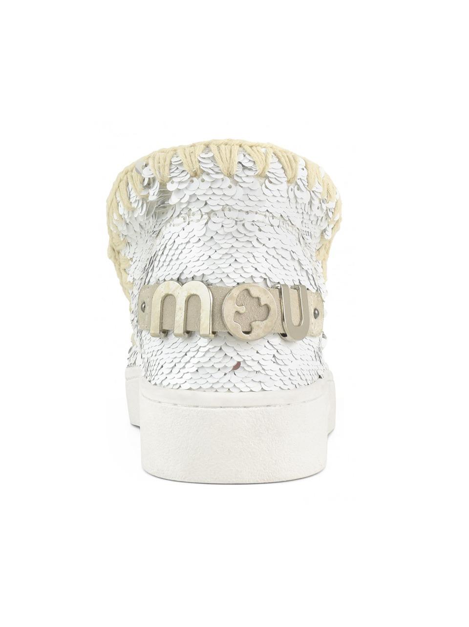 sneakers micropaillettes 211001G WHISIL MOU 