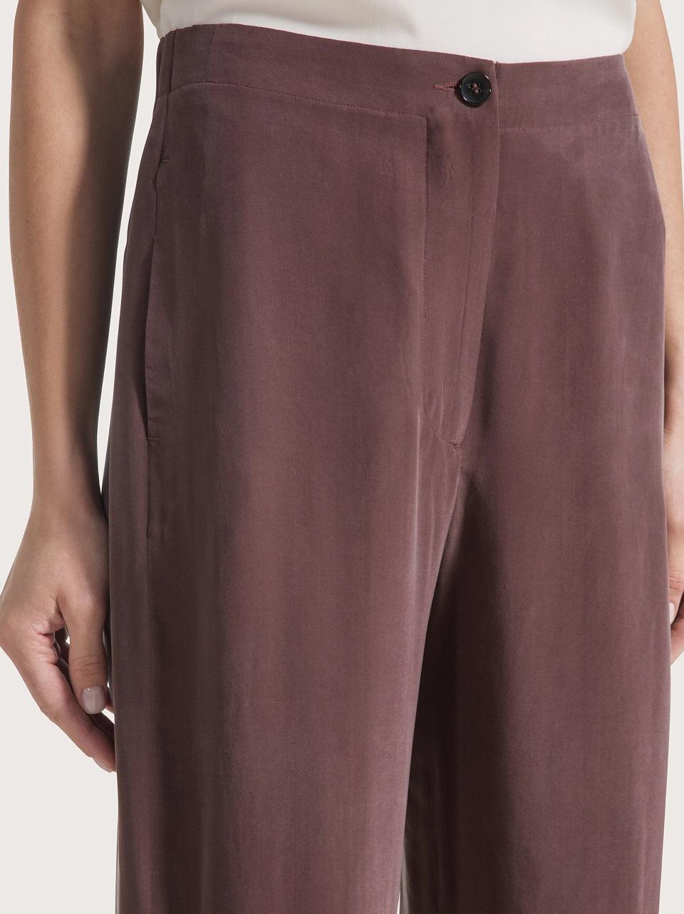 pantalone in seta lavata PT1173 240 SEVENTY 