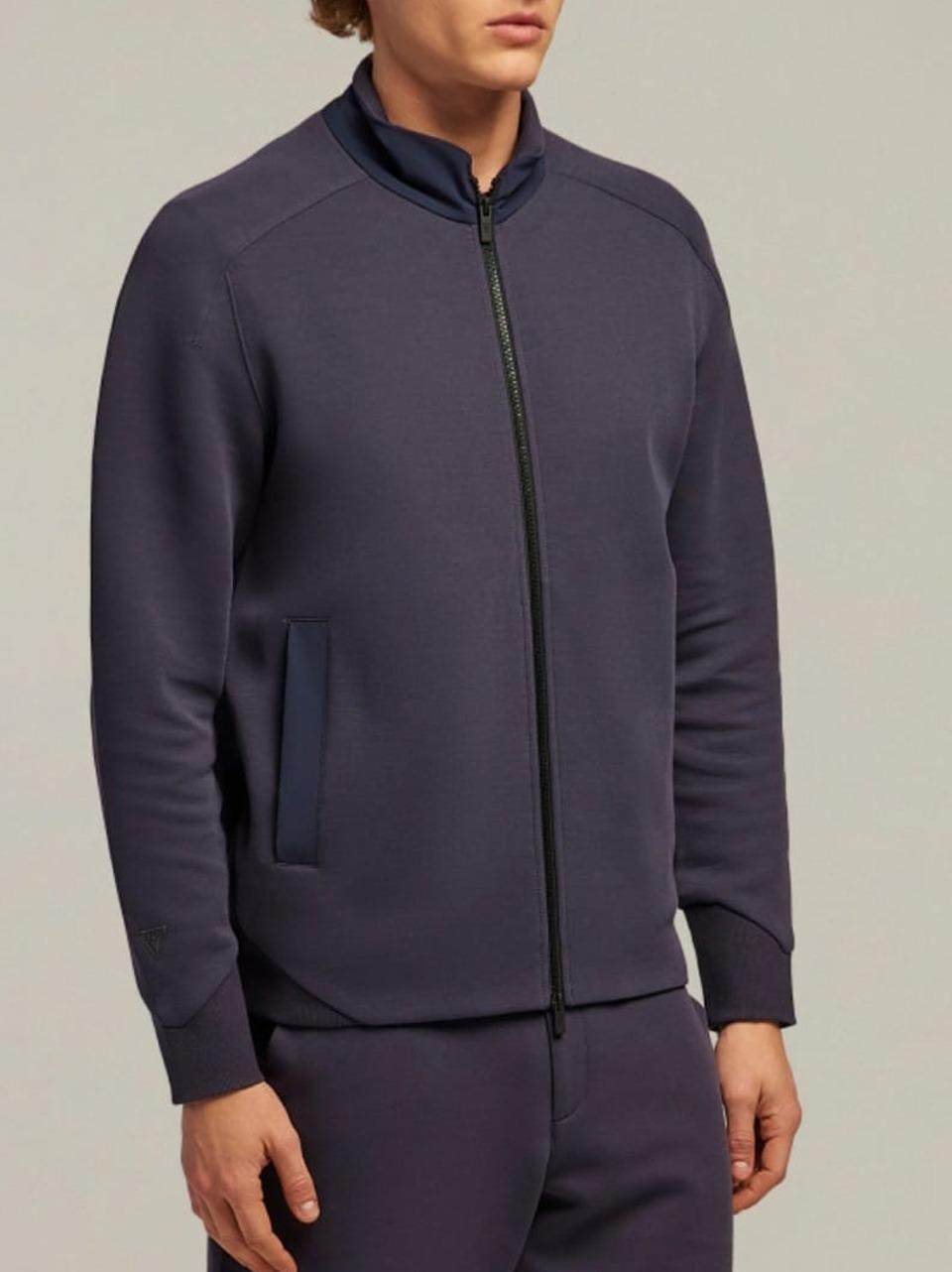 zip felpa TOMMY BL MACRON 