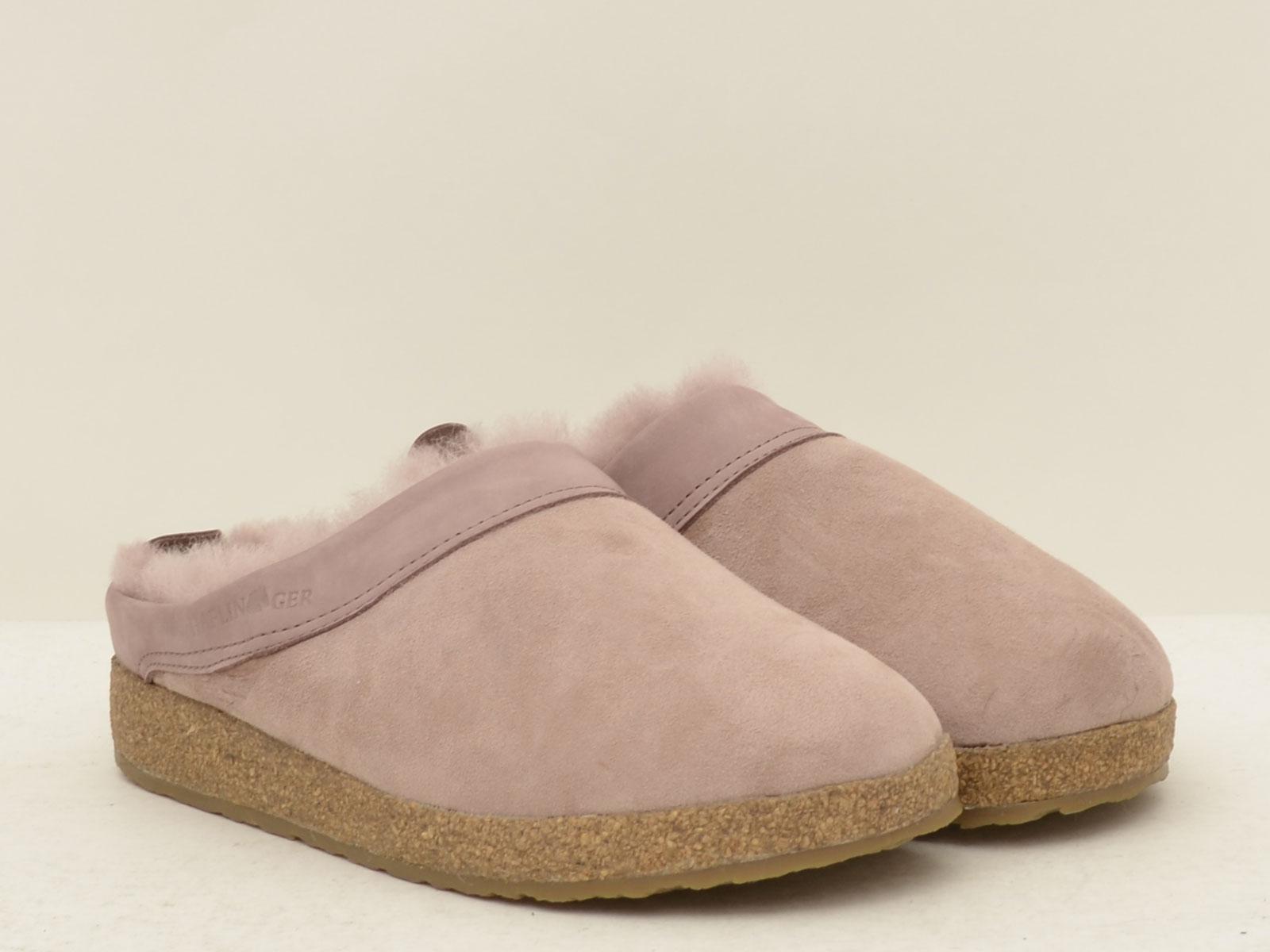 sabot snowbird in shearling 713015 83ROSE HAFLINGER 