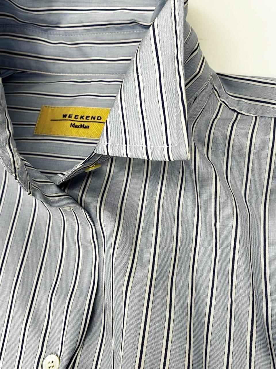camicia over AUREO GESSATO WEEKEND  by Max Mara 
