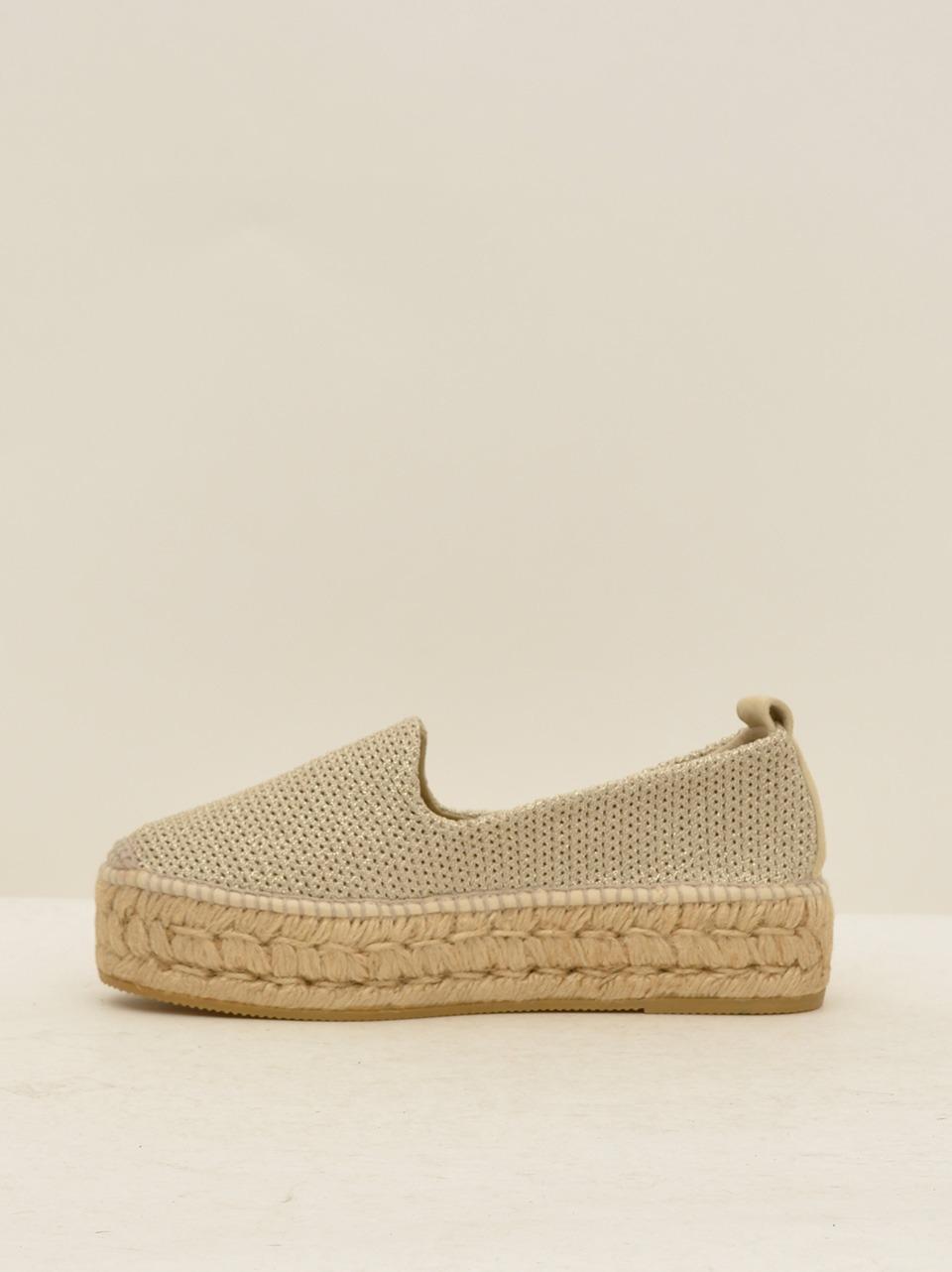 pantofola DOPOKNIT ORO ESPADRILLAS 