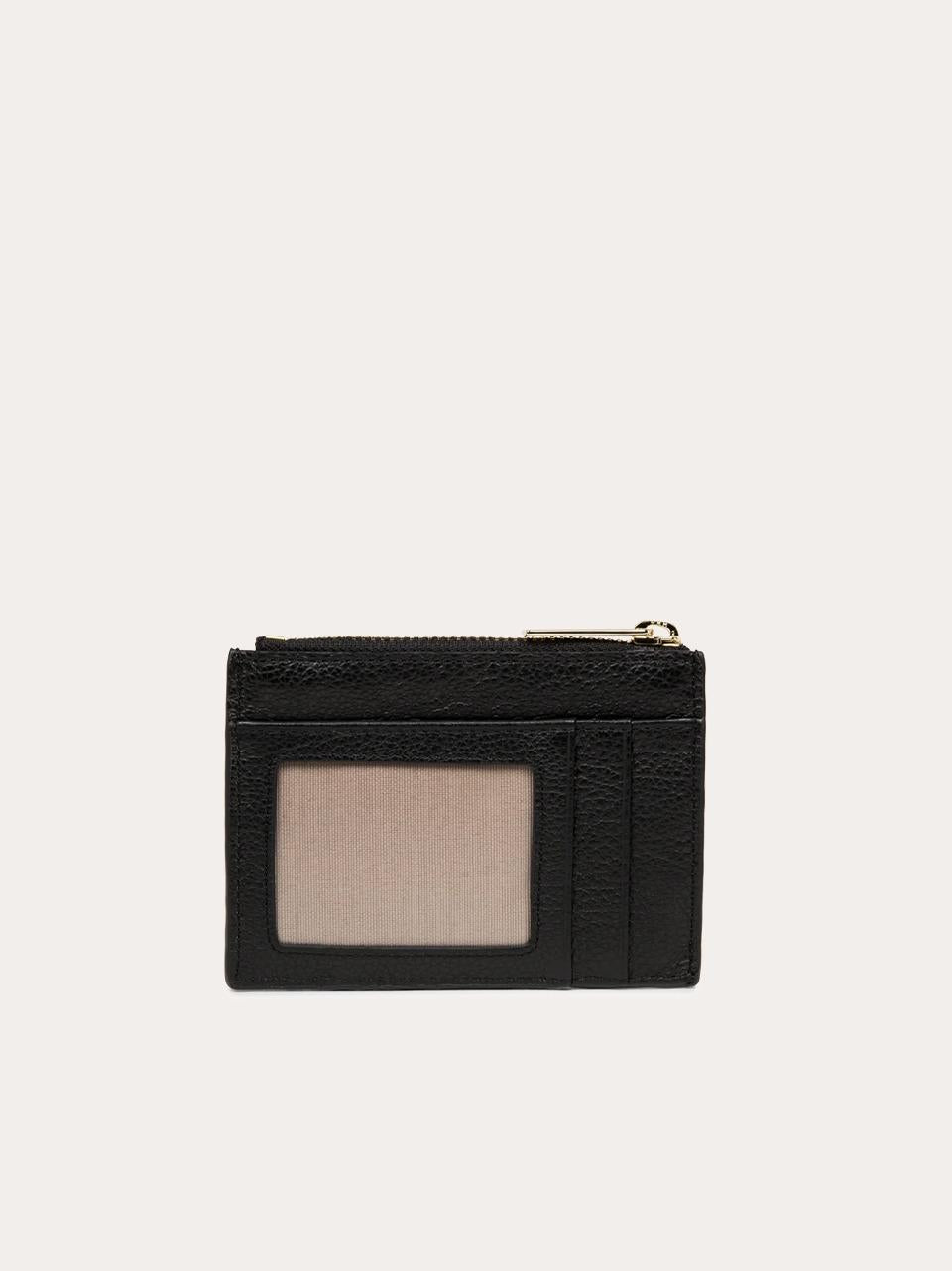 portafogli\ portacarte con zip 12922 NERO LANCASTER 