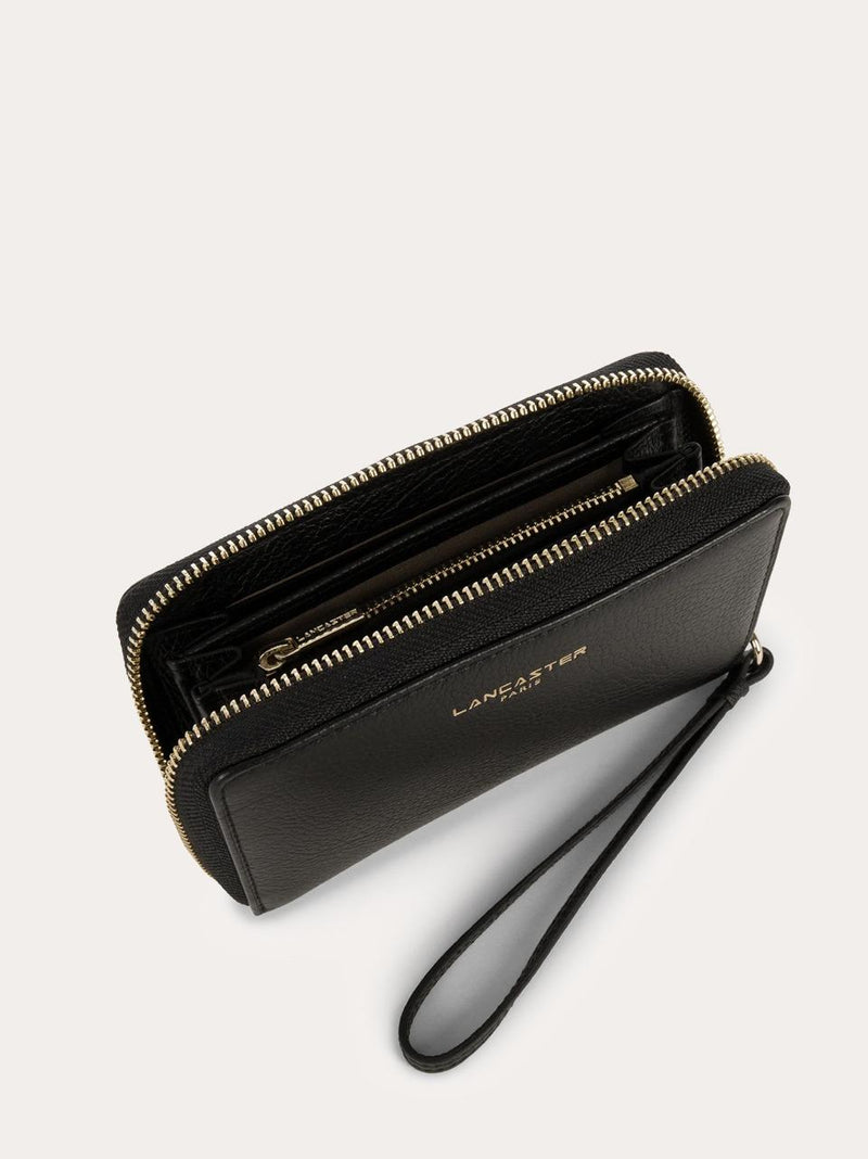 portafogli zip around piccolo 12917 NERO LANCASTER 