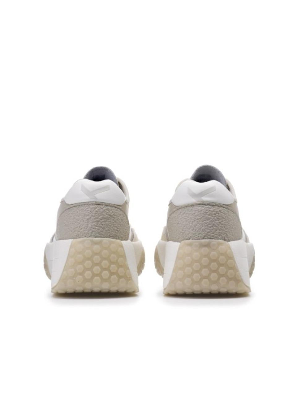 SNEAKERS suola alta KW9755 OFF WHITE WHAITE Keh.noo 