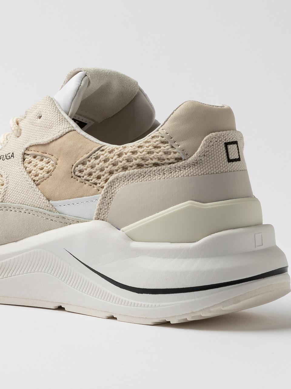 sneakers fuga W421-FG-ET-BI BEIGE D.A.T.E 