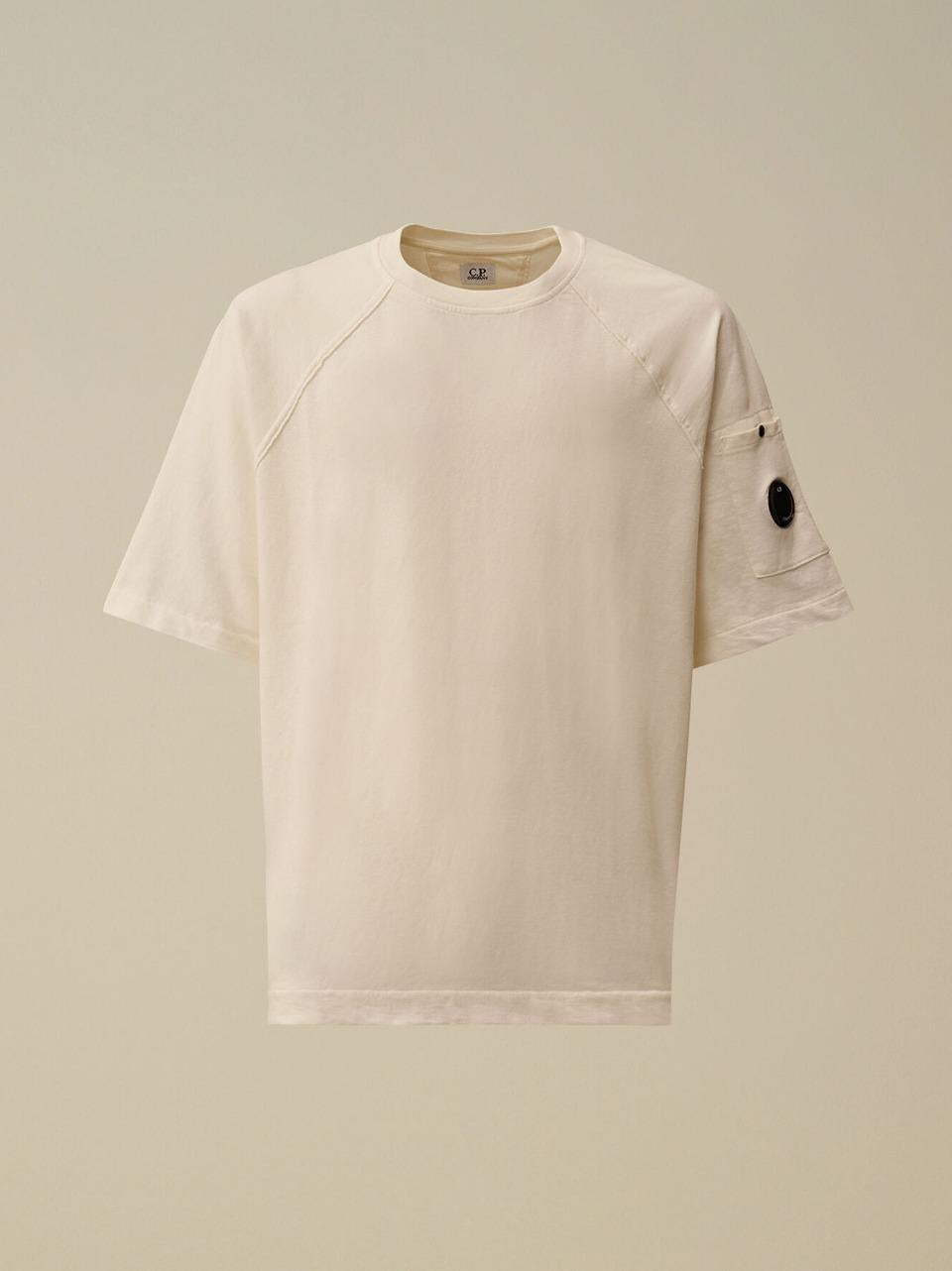 t sh over manica 3\4 microfelpa 2OMSS034A 103 C.P COMPANY 