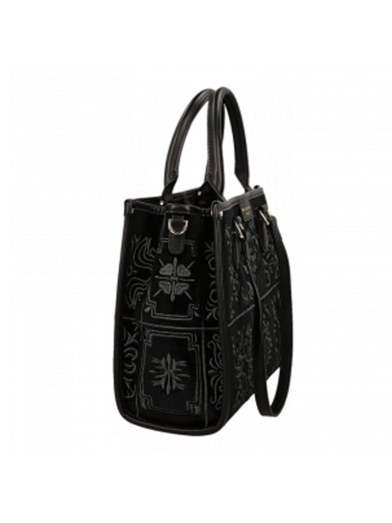 borsa lisbona velvet grande 1001 NERO MY-BEST BAGS 