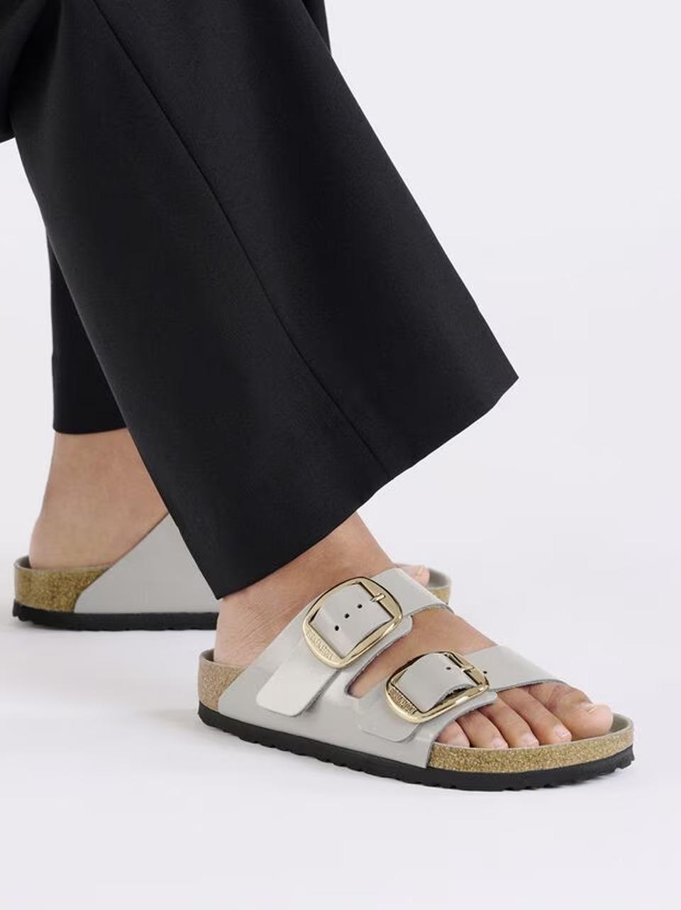sabot arizona big buckle shine ARIZONA1029391 STONE COIN BIRKENSTOCK 