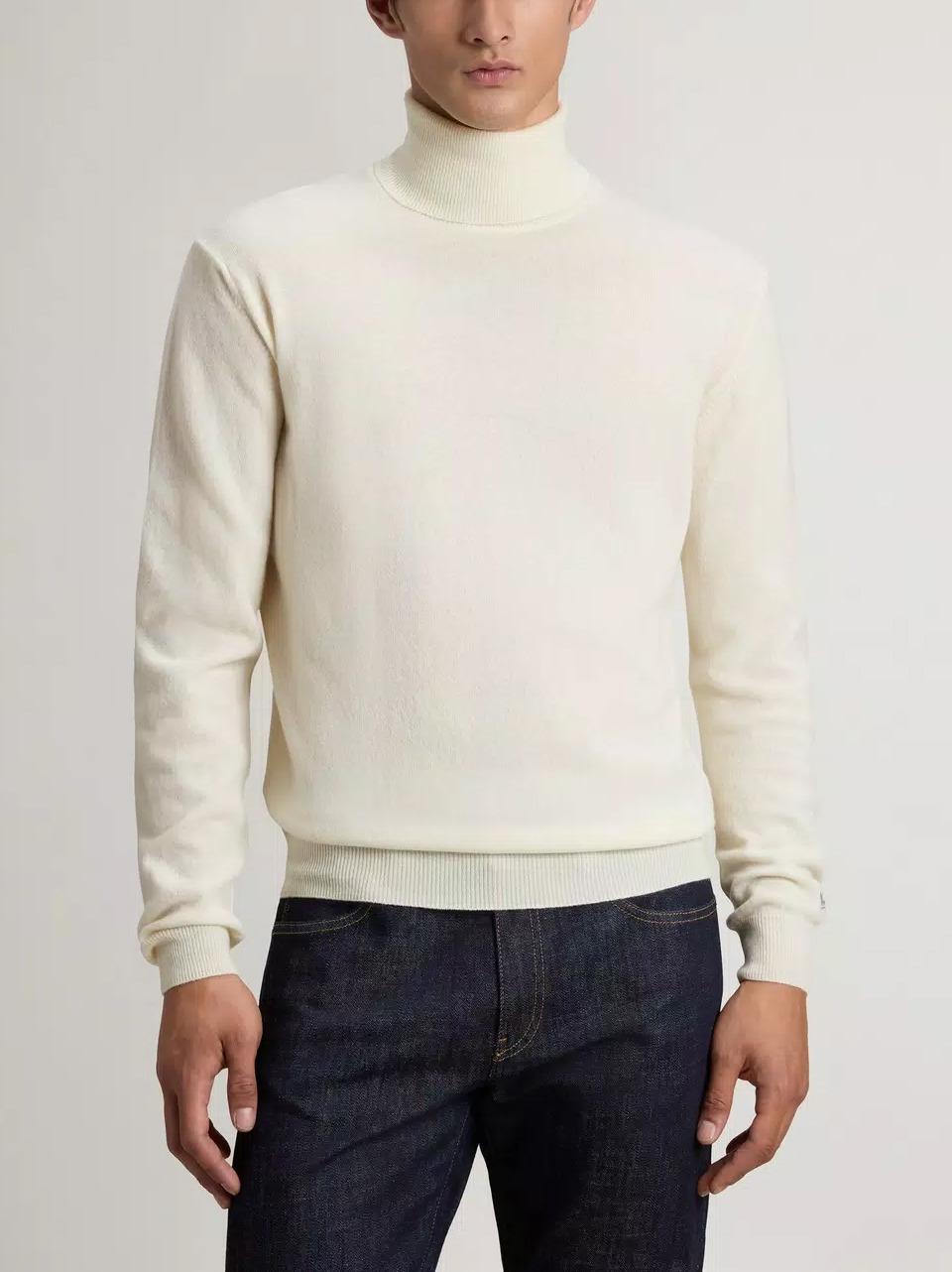 maglia lembswool collo alto CFWOKN2001MRUF0469 LA WOOLRICH 