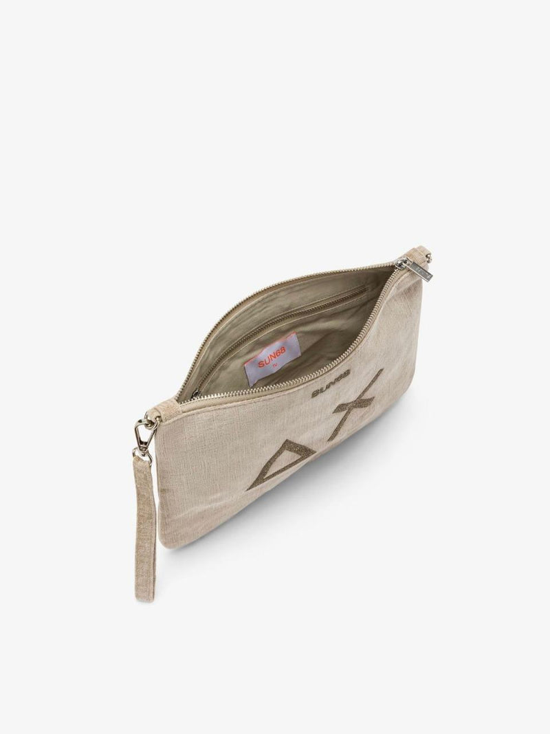 borsa pochette back velvet CPX45201 GRIGIO SUN 68 