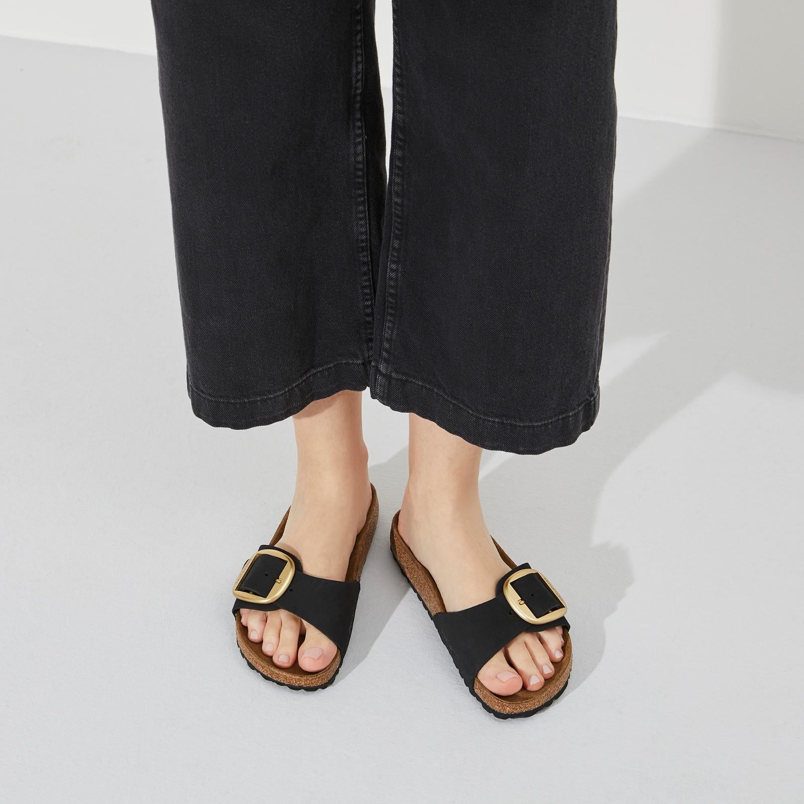 sabot madrid big buckle MADRID1023373 BLACK BIRKENSTOCK 