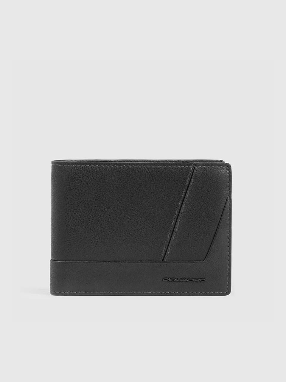 portafogli grandecon portacarte PU257S129R N PIQUADRO 
