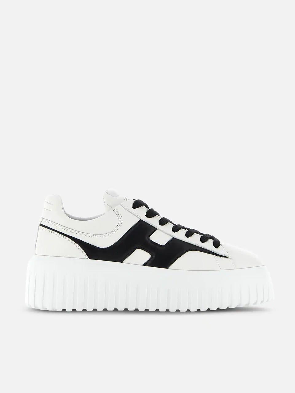 sneakers  H-Stripes HXM6450FE91LE90001 BIANCO NERO HOGAN 