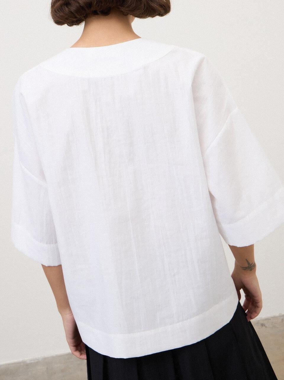 camicia fiocco AAG DC5261 B ottod'ame 