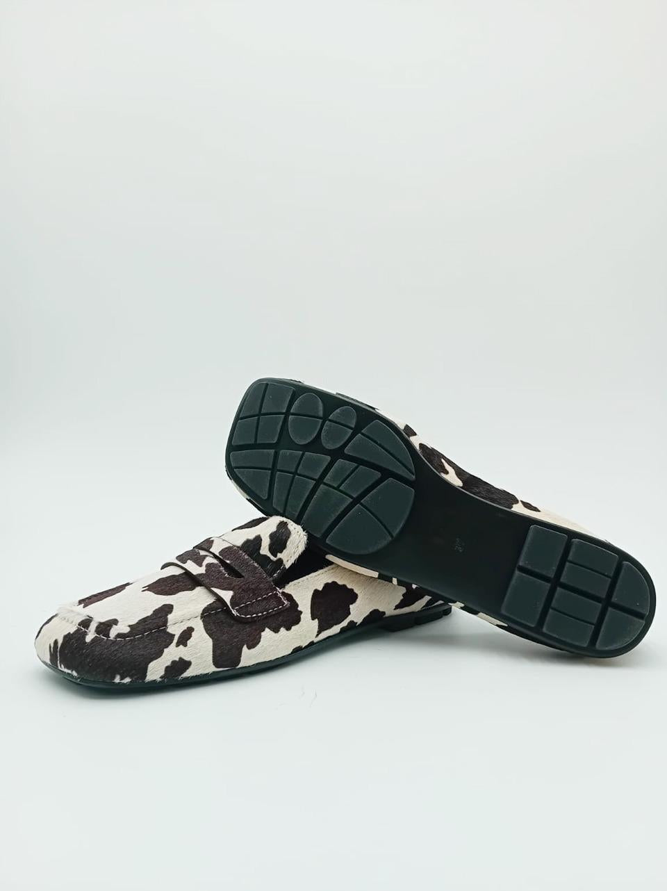 mocassino con passante forma asimmetrica BM1605X MUCCA BRUNO PREMI 