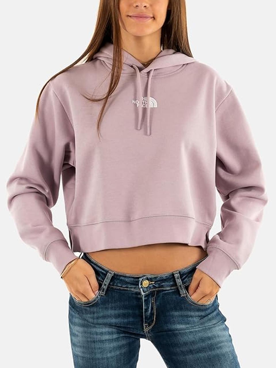 w essential crop hodie NF0A89EXJK31 P THE NORTH FACE 