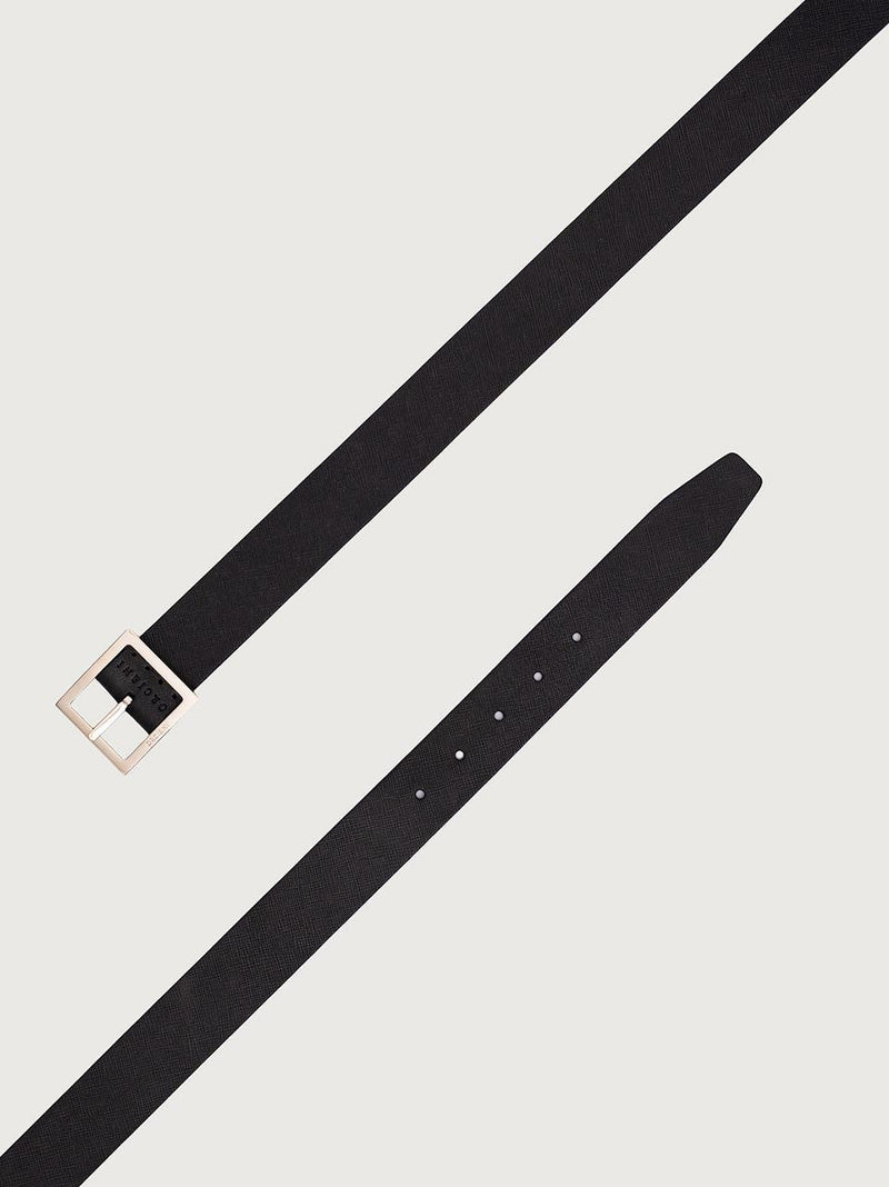 cintura reversibile h 35  mm U08311 SAFFIANO DOUBLENERO\TDM ORCIANI 
