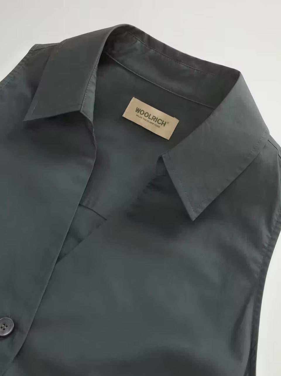 longt dress popeline DR2022UT3944 6668 WOOLRICH 