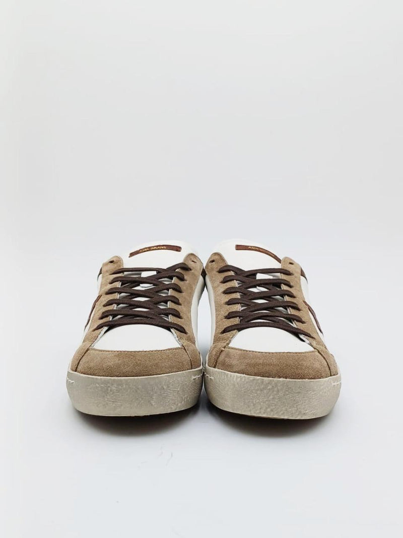 sneakers timeless 4437 BIANCO SABBIA AMA brand 