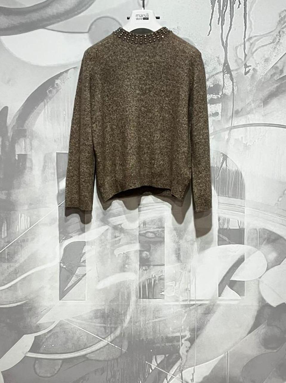 maglia collo pietre MT3819 014 SEVENTY 