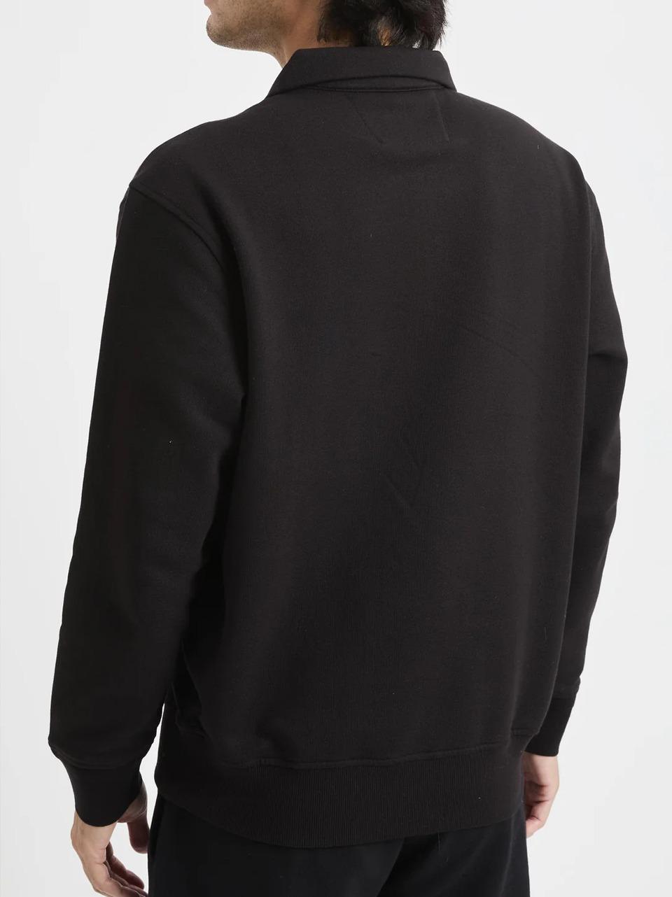 polo zip felpa SS140A005086W N C.P COMPANY 
