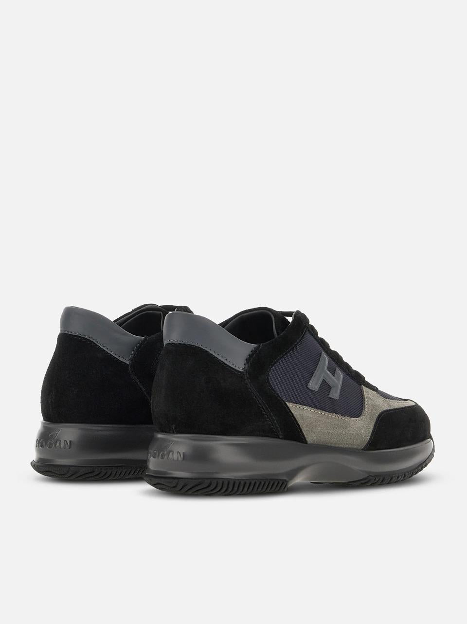 sneakers new interactive HXM00N0I980UGO418X NERO\GRIGIO HOGAN 