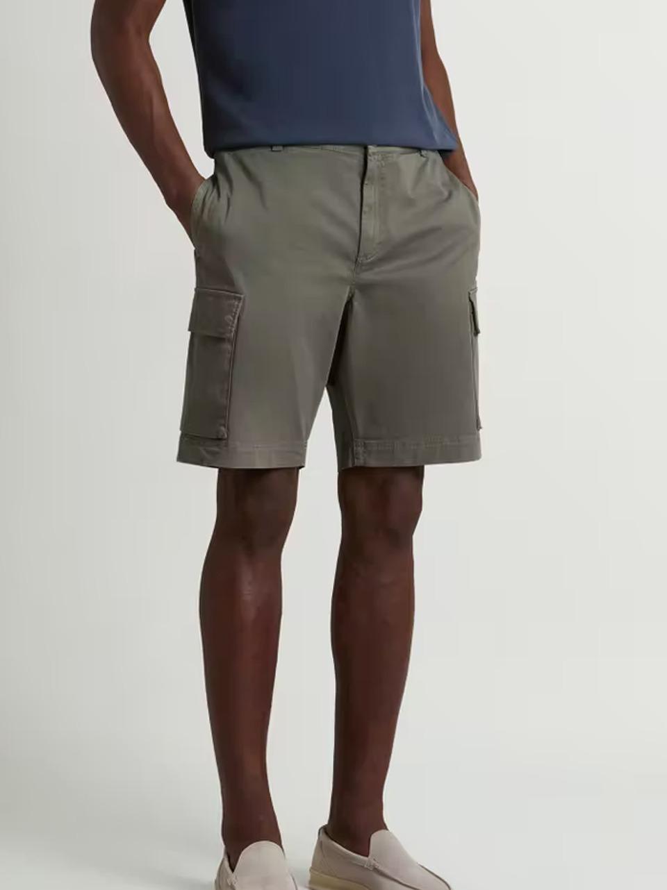 bermuda cargo SH2001UT5262 OLIVE WOOLRICH 